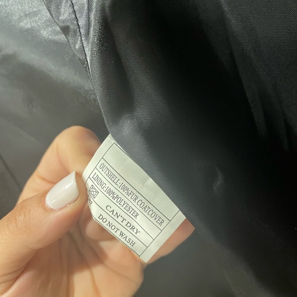 100% rabbit fur coat - Picture 7 of 9